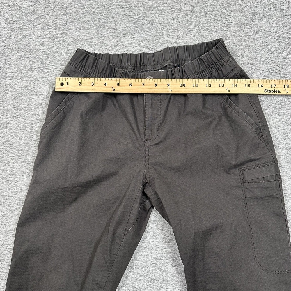 Prana Pants Womens Size 6 Gray Double Peak Ripstop Outdoor Hiking Travel - Picture 3 of 9